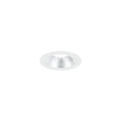 Sylvania LED Downlight Insaver Slim Aluminium Vit 1150lm 70D - 830 Varm Vit | Utskärning 150mm - IP44 - UGR <19