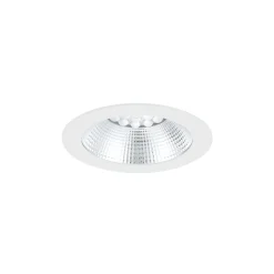 Sylvania LED Downlight Insaver Slim Aluminium Vit 1150lm 70D - 830 Varm Vit | Utskärning 150mm - IP44 - UGR <19