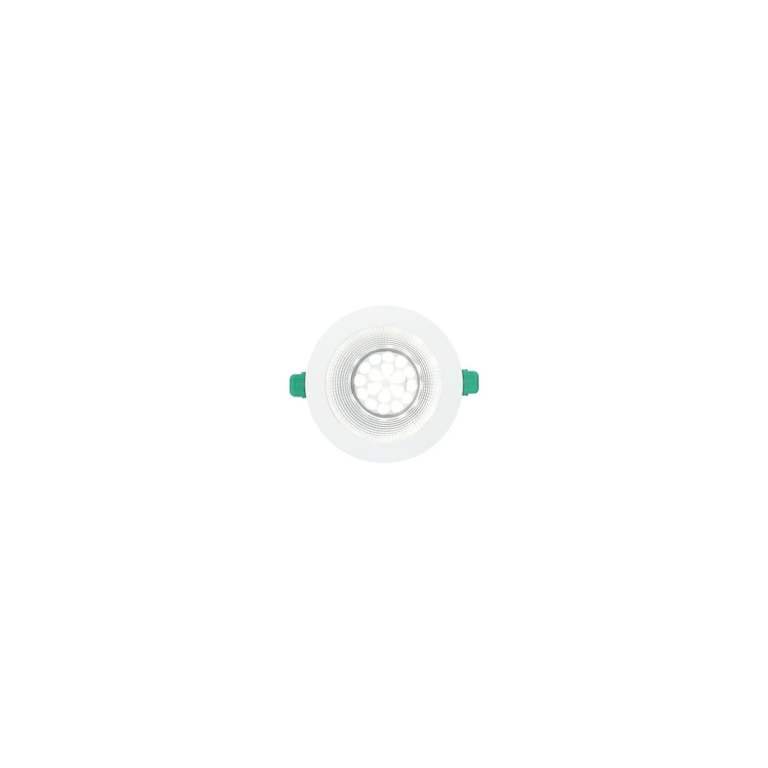 Sylvania LED Downlight Insaver Slim Aluminium Vit 1150lm 70D - 830 Varm Vit | Utskärning 150mm - IP44 - UGR <19