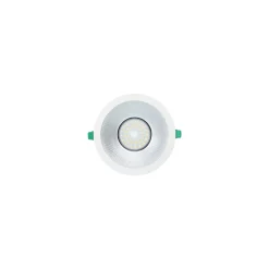 Sylvania LED Downlight Insaver Slim Aluminium Vit 2500lm 70D - 840 Kallvit | Utskärning 225mm - IP44