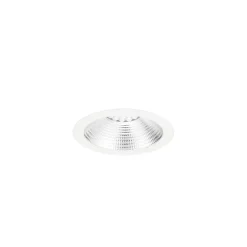 Sylvania LED Downlight Insaver Slim 175 Aluminium Vit 13W 1650lm 70D - 830 Varm Vit | Utskärning 175mm - IP44 - Dimbar