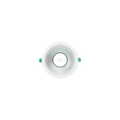 Sylvania LED Downlight Insaver Slim 225 Aluminium Vit 41W 4800lm 70D - 830 Varm Vit | Utskärning 225mm - IP44 - Dimbar