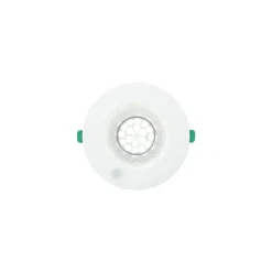 Sylvania LED Downlight Insaver Slim Aluminium Vit 13W 1200lm 70D - 840 Kallvit | Utskärning 175mm - IP44 - UGR <19 - Rörelsesensor