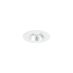 Sylvania LED Downlight Insaver Slim Aluminium Vit 13W 1200lm 70D - 840 Kallvit | Utskärning 175mm - IP44 - UGR <19 - Rörelsesensor