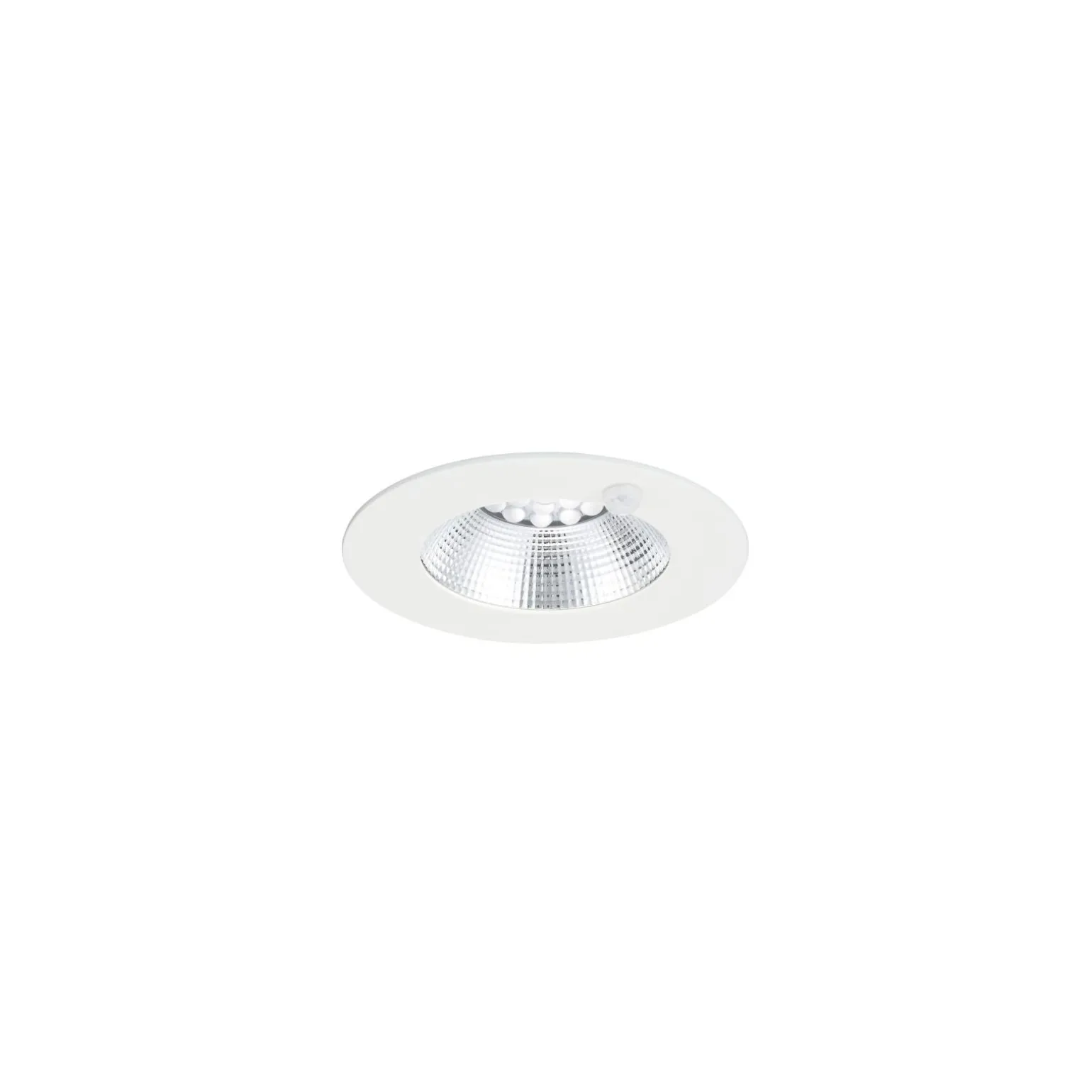 Sylvania LED Downlight Insaver Slim Aluminium Vit 13W 1200lm 70D - 840 Kallvit | Utskärning 175mm - IP44 - UGR <19 - Rörelsesensor