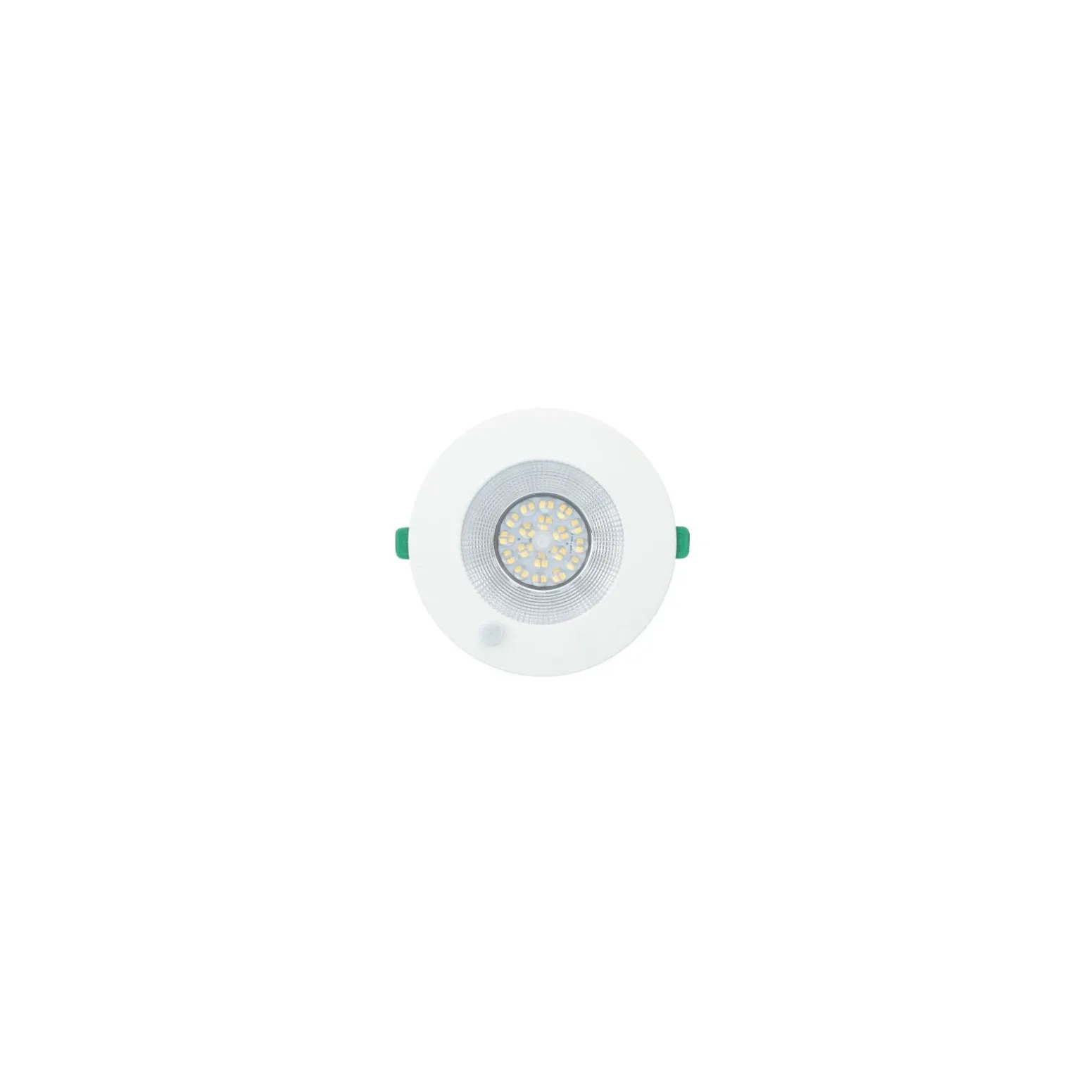 Sylvania LED Downlight Insaver Slim Aluminium Vit 13W 1200lm 70D - 840 Kallvit | Utskärning 175mm - IP44 - UGR <19 - Rörelsesensor
