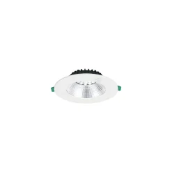 Sylvania LED Downlight Insaver Slim Aluminium Vit 13W 1200lm 70D - 840 Kallvit | Utskärning 175mm - IP44 - UGR <19 - Rörelsesensor