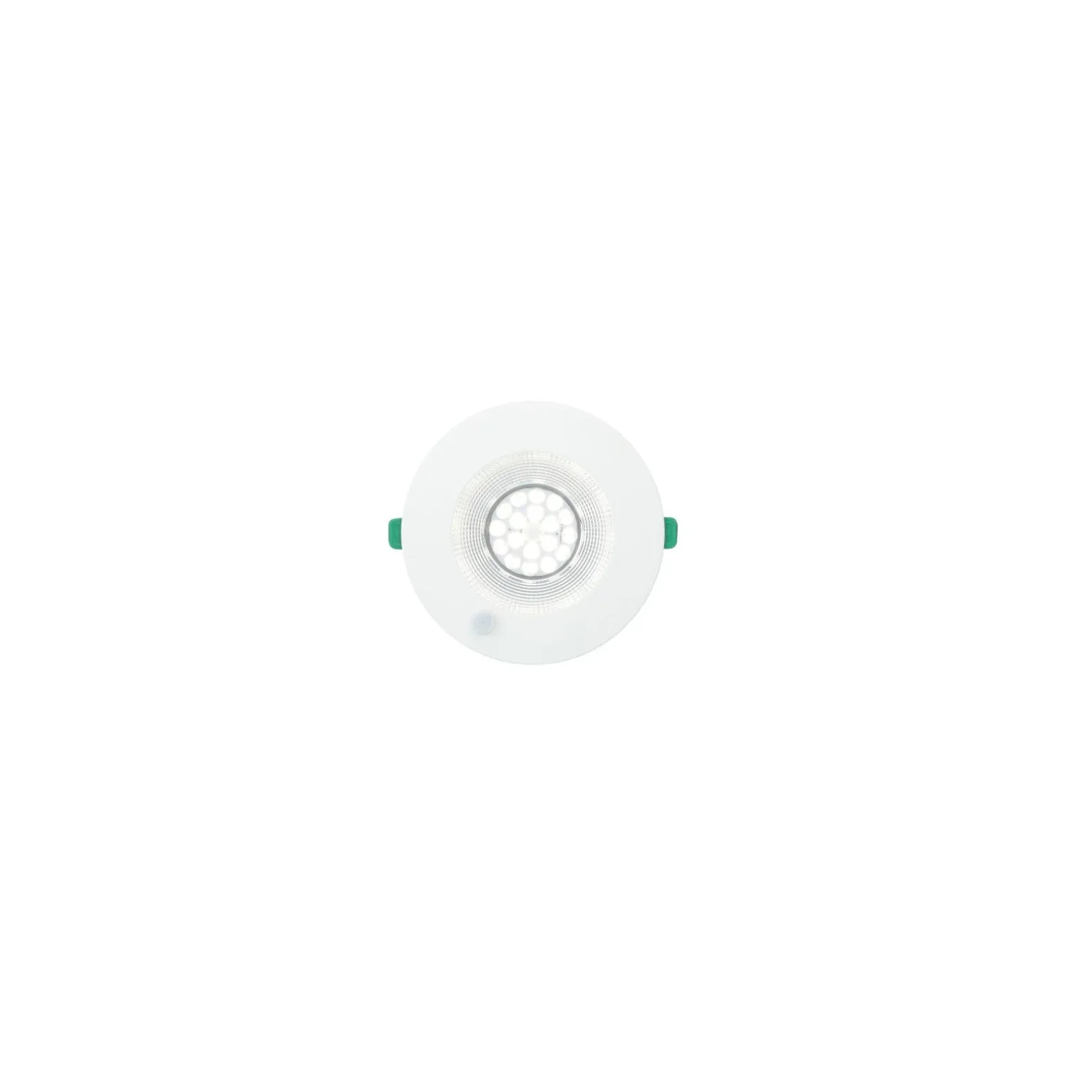 Sylvania LED Downlight Insaver Slim Aluminium Vit 13W 1200lm 70D - 840 Kallvit | Utskärning 175mm - IP44 - UGR <19 - Rörelsesensor