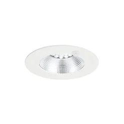 Sylvania LED Downlight Insaver Slim Aluminium Vit 13W 1200lm 70D - 840 Kallvit | Utskärning 175mm - IP44 - UGR <19 - Rörelsesensor