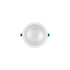Sylvania LED Downlight Start 225 Aluminium Vit 23W 2350lm 77D - 830 Varm Vit | Utskärning 225mm - IP54