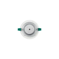 Sylvania LED Downlight Start IP44 150 Aluminium Vit 12W 1200lm 74D - 830 Varm Vit | Utskärning 150mm - IP54 - Dimbar
