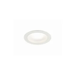 Sylvania LED Downlight Start IP44 150 Aluminium Vit 12W 1200lm 74D - 830 Varm Vit | Utskärning 150mm - IP54 - Dimbar