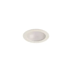 Sylvania LED Downlight Start IP44 150 Aluminium Vit 12W 1200lm 74D - 830 Varm Vit | Utskärning 150mm - IP54 - Dimbar
