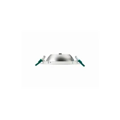 Sylvania LED Downlight Start IP44 150 Aluminium Vit 12W 1200lm 74D - 830 Varm Vit | Utskärning 150mm - IP54 - Dimbar