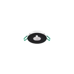 Sylvania LED Spot Start HO PIR Aluminium Svart 10W 1050lm 50D - 827-830-840 CCT | Utskärning 68mm - IP65 - Sensor