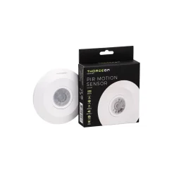 Thorgeon Rörelsesensor PIR Vit | IP20 | 6M | Max 2000W