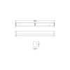 THORNeco LED Armatur ELSA VARIOFLEX Aluminium Vit 12W 1200lm - 930-935-940 CCT | Bästa Färgåtergivning