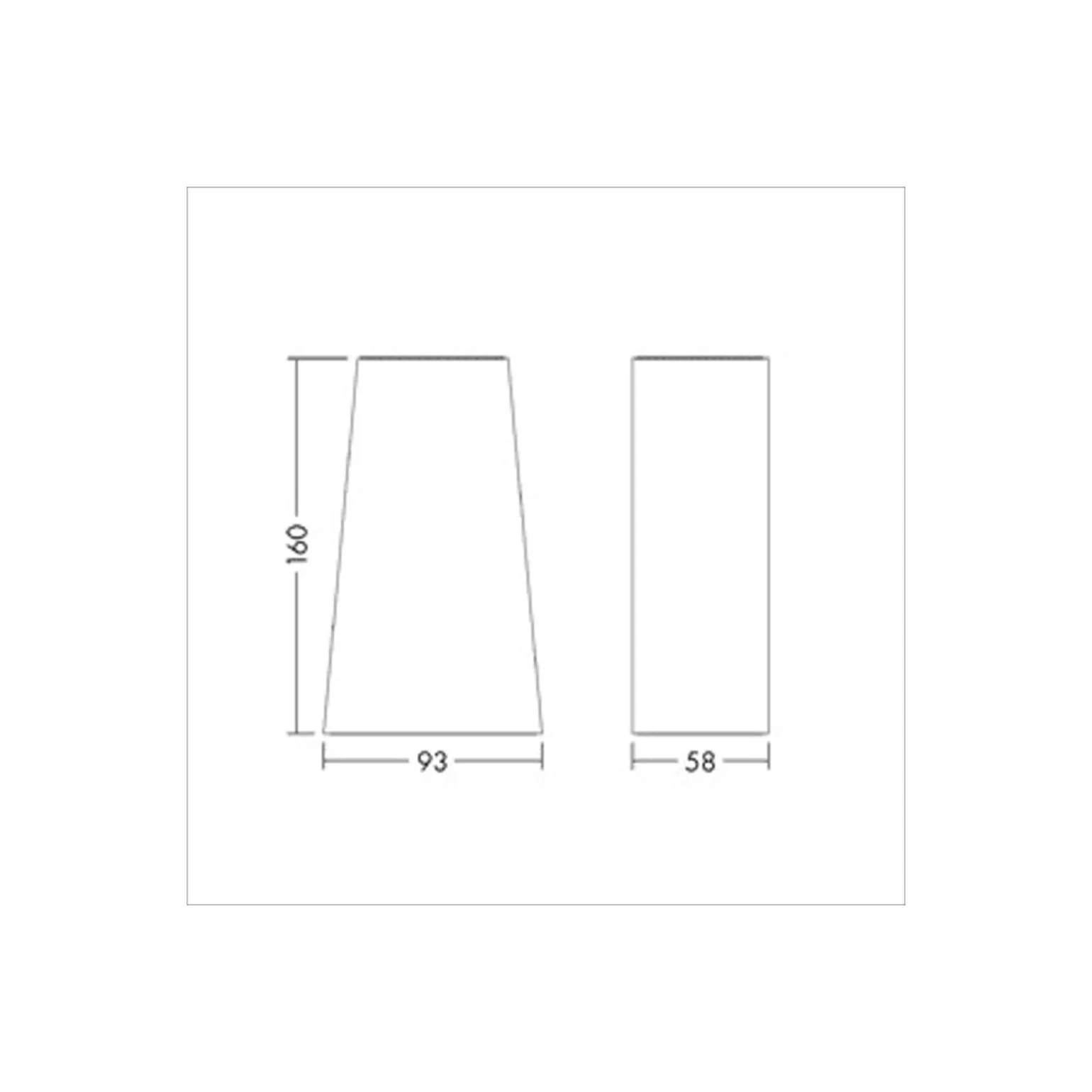 THORNeco LED Armatur Runda HOLLY Aluminium Svart 5W 301lm - 830 Varm Vit