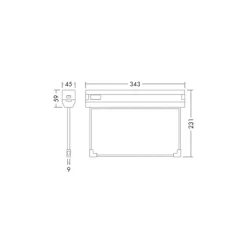 THORNeco LED Emergency Självtest NINA 5.1W 70lm - 857 Kallvit