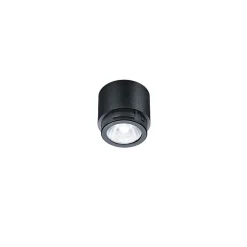 THORNeco LED Spot LILY Svart 9W 900lm 24D - 930 Varm Vit | 82mm - Utskärning 68mm - IP44 - Bästa färgåtergivning - Dimbar