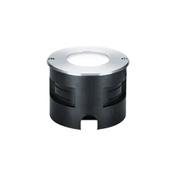 THORNeco LED Spot ROSY INGROUND Glas Svart 6W 350lm - 830 Varm Vit | Utskärning 130mm - IP67