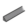 Topmet LED Profil CABI12 E slide - 1m - Complete set - Svart