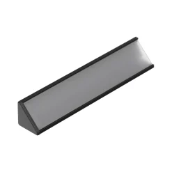 Topmet LED Profil CABI12 E slide - 1m - Complete set - Svart