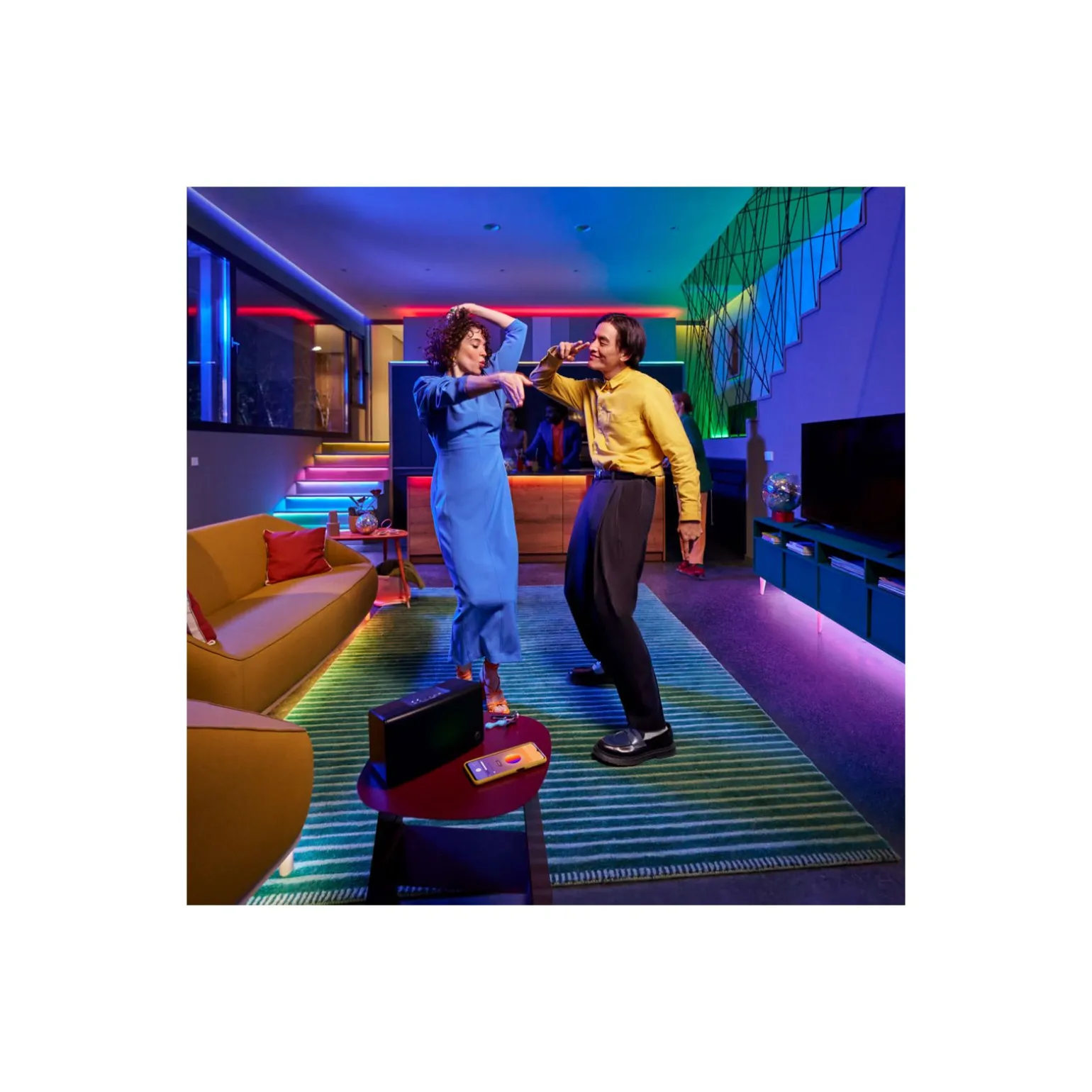 WiZ Smart Led-Ljusslingor 4 Meter 6W RGBIC | IP20