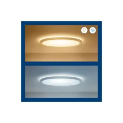 WiZ Smart LED Taklampa SuperSlim Vit 22W 2600lm - 922-950 Justerbar Vit + RGB | IP20 - Bästa Färgåtergivning - Wifi Dimbar