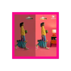 WiZ Smart LED Taklampa SuperSlim Svart 16W 1300lm - 927-965 Justerbar Vit | IP20 - Bästa Färgåtergivning - Wifi Dimbar